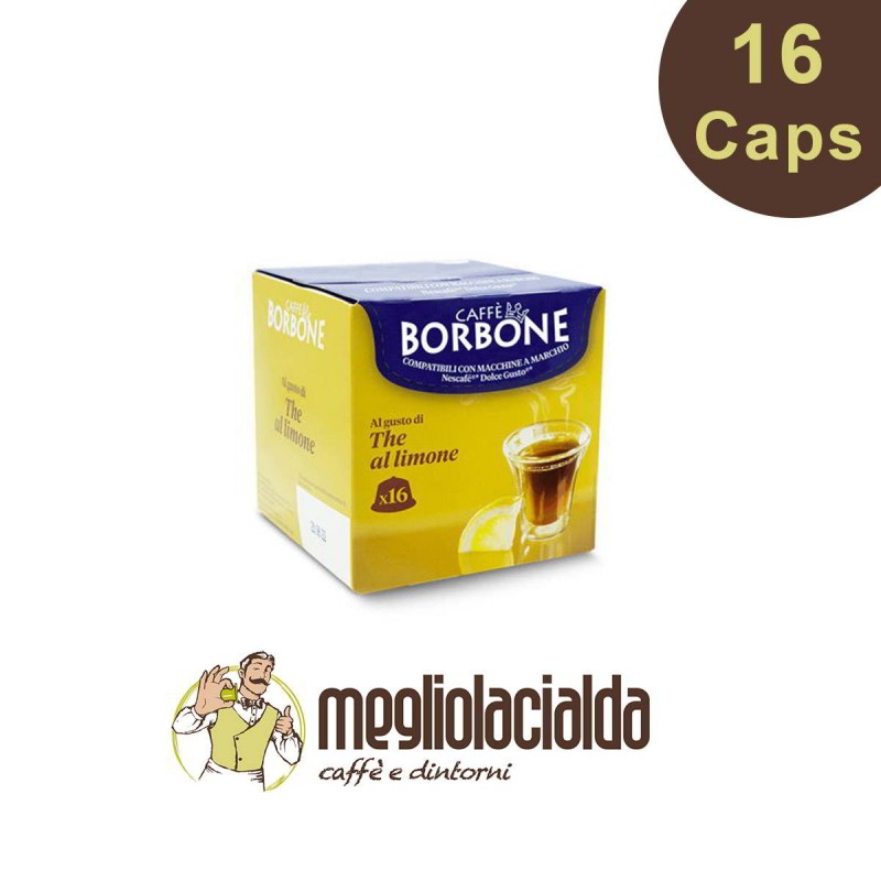 16 capsule di thè al limone in Borbone Dolce Gusto, compra online