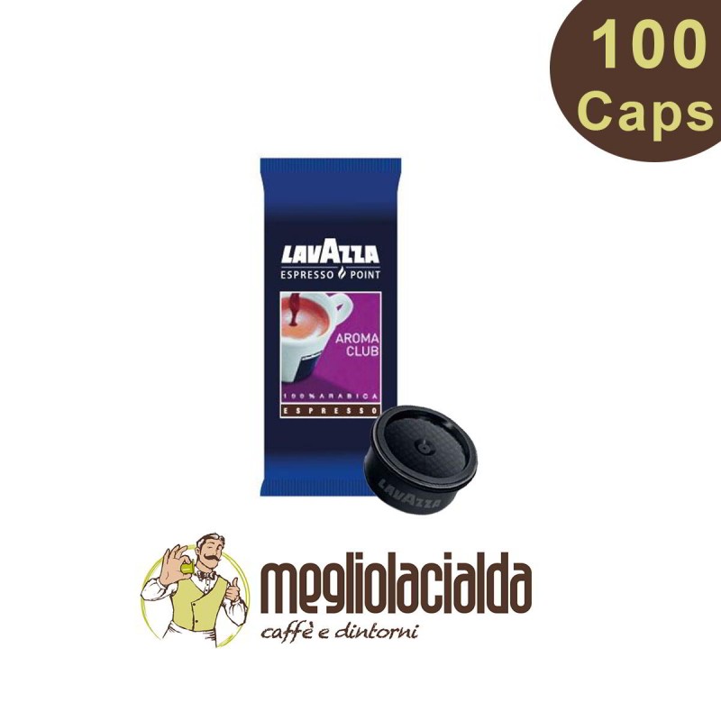 LAVAZZA AROMA CLUB ESPRESSO POINT 100 CAPSULE
