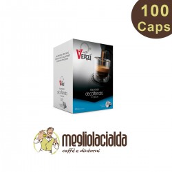 100 capsule Caffè Verzì decaffeinato A Modo Mio