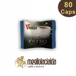 80 Capsule Verzì Intenso compatibili Lavazza Blue