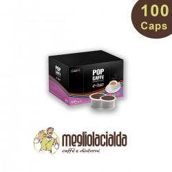 100 capsule Pop Caffè E-Tuo Miscela 1 Intenso