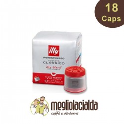 18 Capsule Caffè Illy Iperespresso originali, Tostatura Media