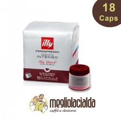 18 capsule Illy Iperespresso originali, grado di tostatura scura