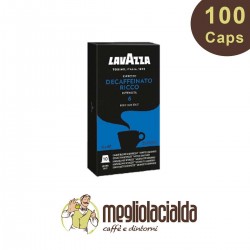 100 capsule Decaffeinato Ricco Lavazza Nespresso