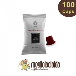 100 cialde Lollo Miscela Nera compatibile Nespresso