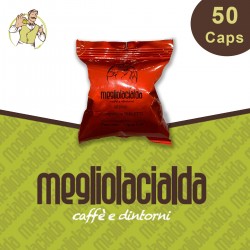 50 capsule Megliolacialda Intenso Bialetti