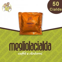 50 cialde Megliolacialda Cremoso, filtro carta ESE 44 mm