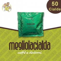 50 cialde Megliolacialda Decaffeinato ESE 44 mm