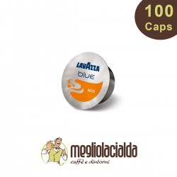 100 capsule Lavazza Blue Espresso Ricco, miscela Arabica e Robusta