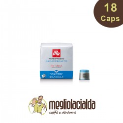 18 capsule Illy originali Iperespresso decaffeinato