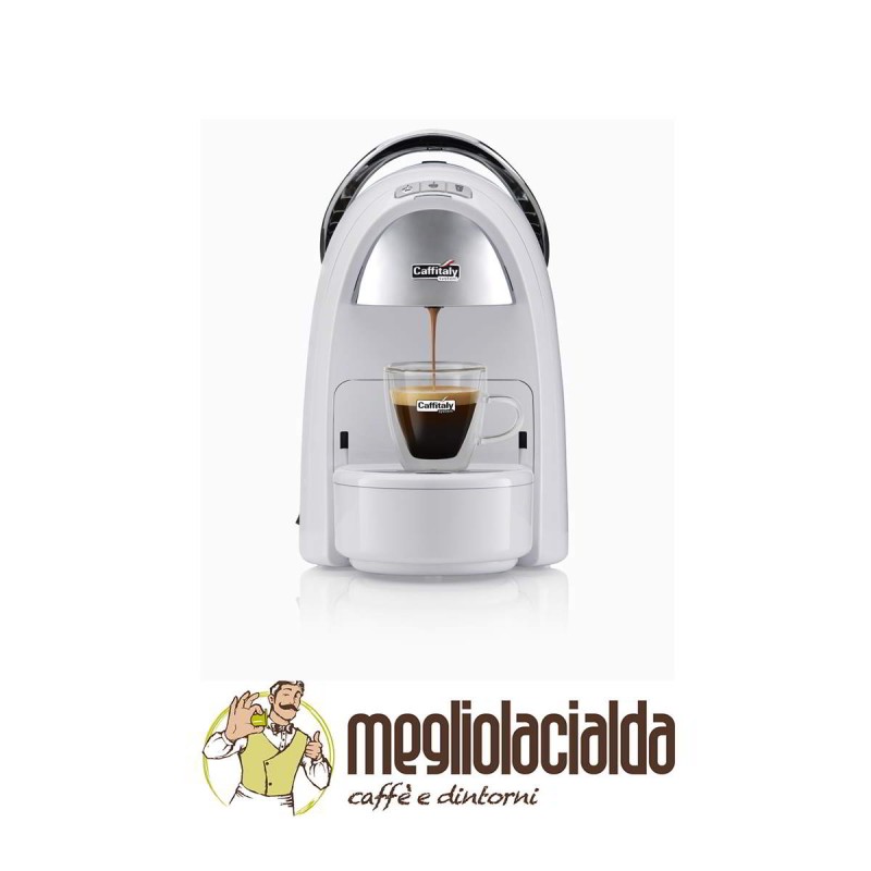 Macchina Caffè Caffitaly Ambra Bianca, vendita online