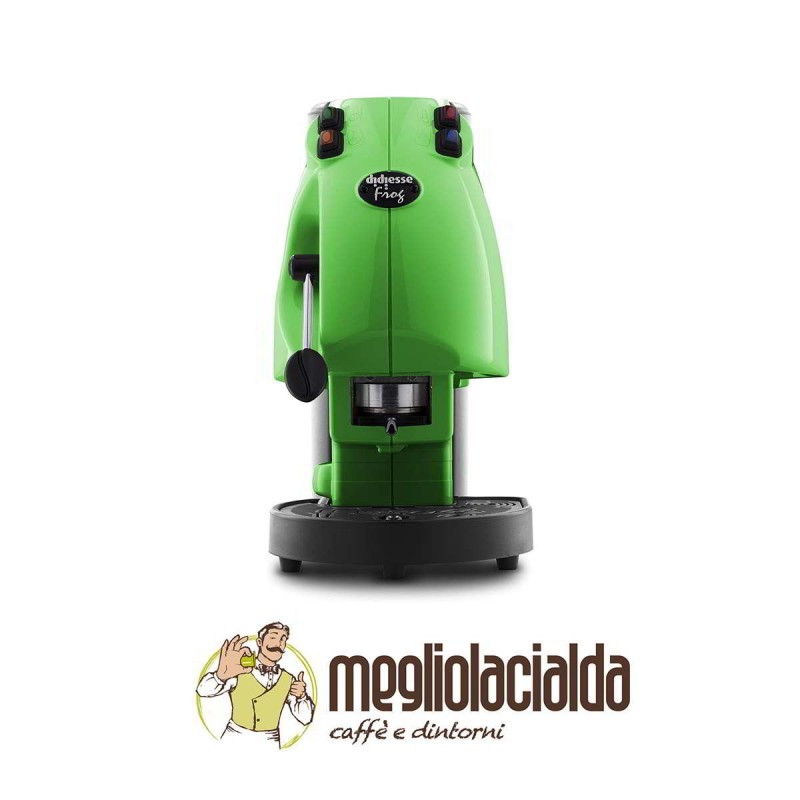 Macchina Caffè Didiesse Frog colore verde con 150 cialde incluse