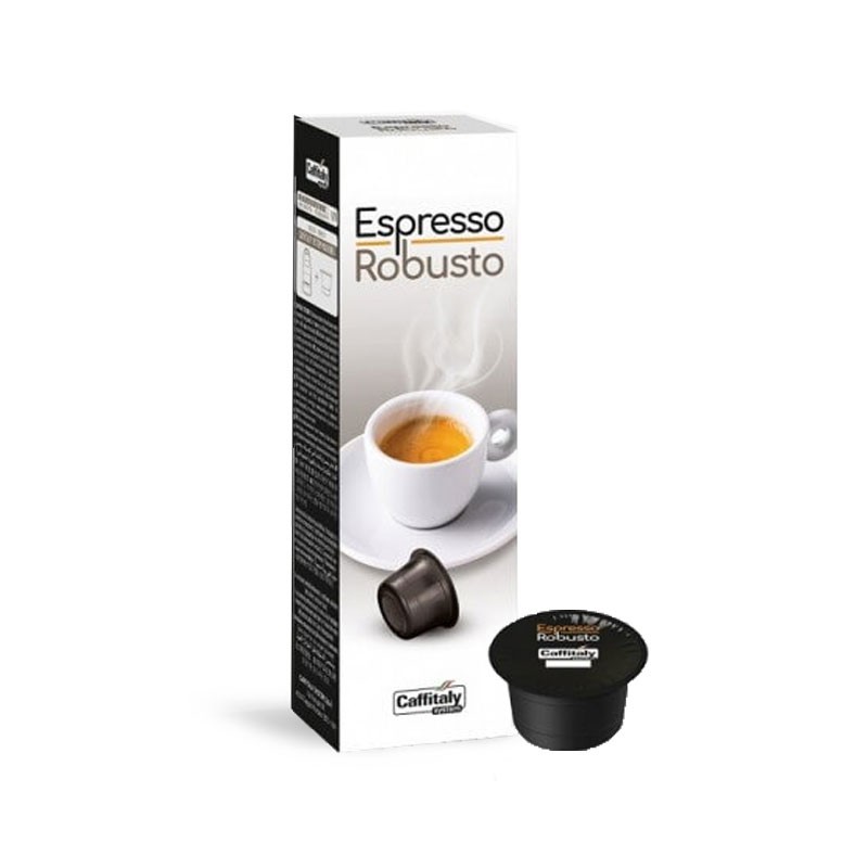 Espresso Robusto Caffitaly capsule confezione da 10pz Espresso Robusto Caffitaly capsule confezione da 10pz