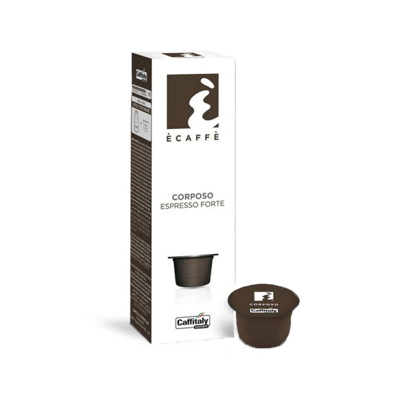 Ecaffè corposo Caffitaly capsule confezione da 10pz Ecaffè corposo Caffitaly capsule confezione da 10pz