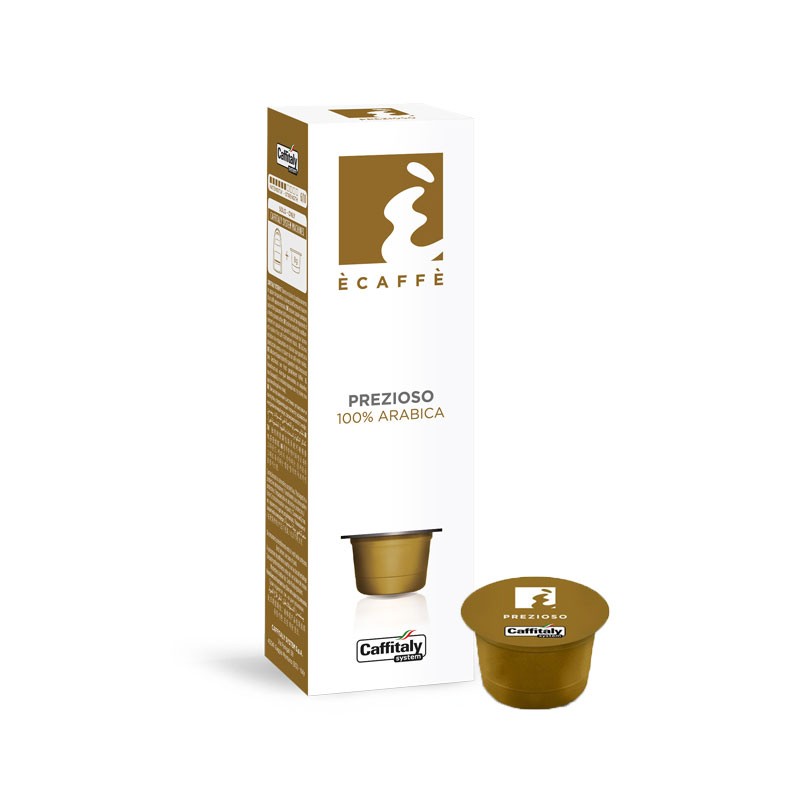 Ècaffè Prezioso Caffitaly capsule confezione da 10pz Ècaffè Prezioso Caffitaly capsule confezione da 10pz