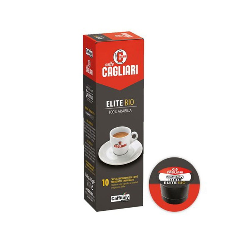 Caffe Cagliari Elite Caffitaly capsule confezione da 10pz