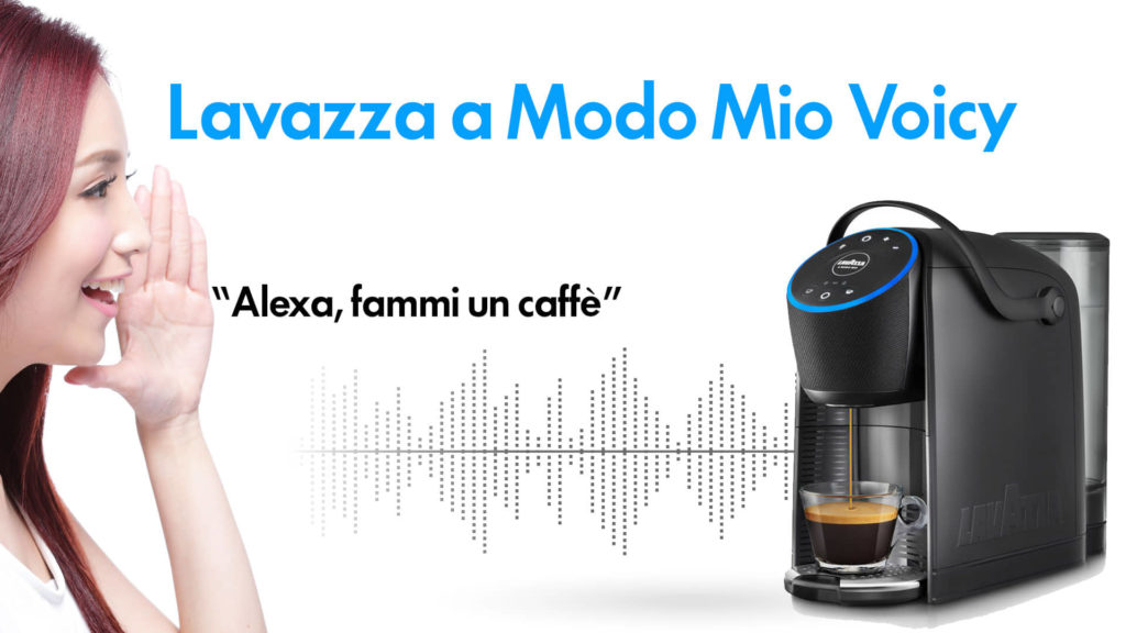 Lavazza a Modo Mio Voicy: come funziona e come collegarla ad Alexa per fare il caffè