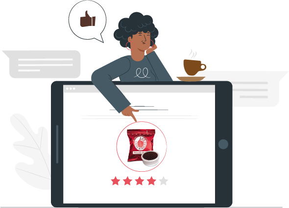 Scopri le opinioni di chi ha provato il caffè Borbone Miscela Blu