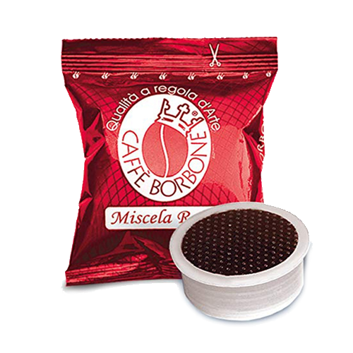 Scopri il prezzo dei vari formati delle capsule della Miscela Rossa di Caffè Borbone
