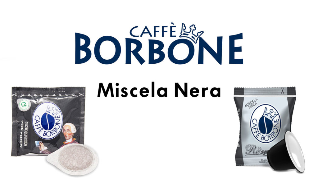 Caffè Borbone miscela Nera: guida con caratteristiche, intensità, recensioni e prezzi con offerte online